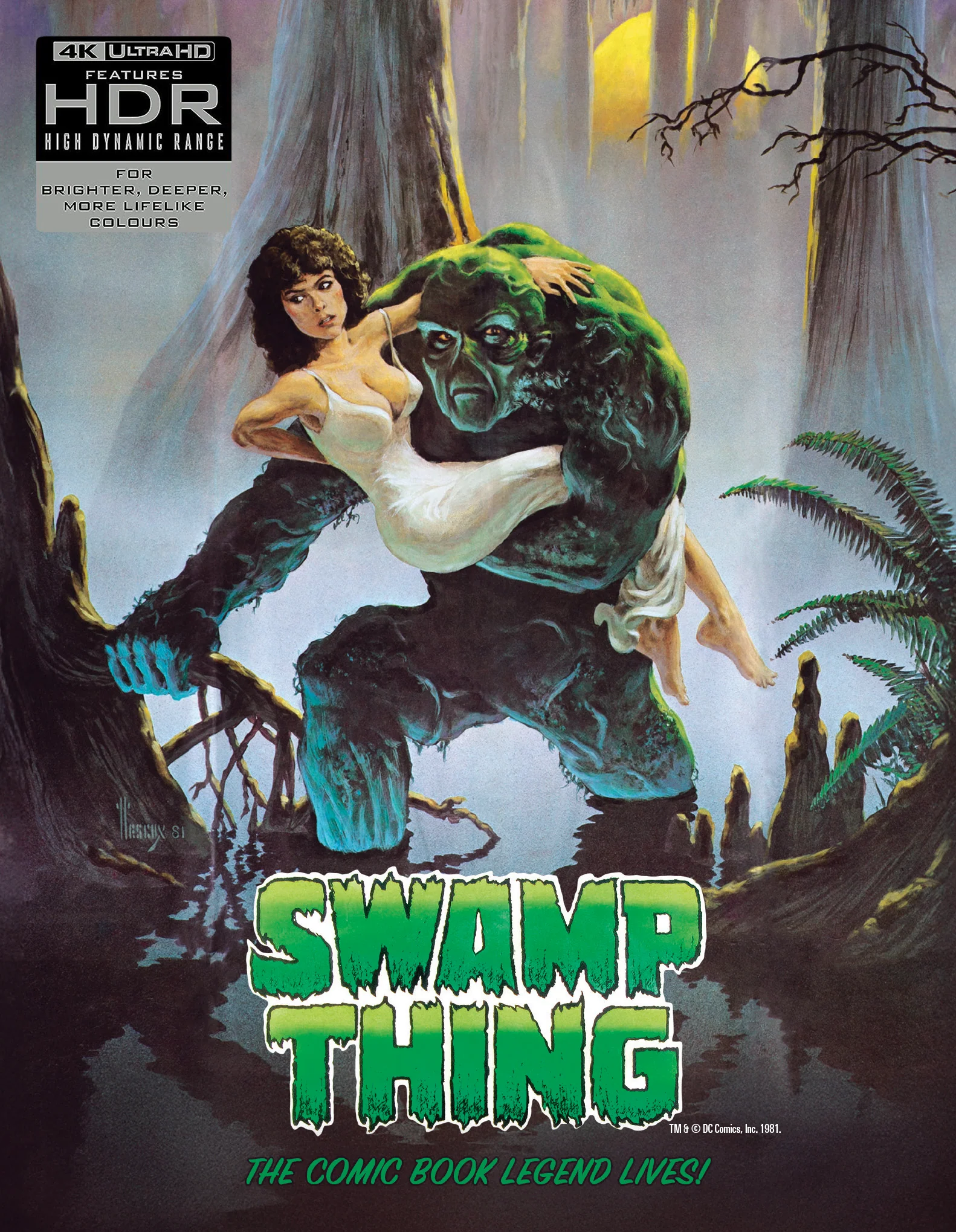 Swamp Thing 4K UHD - Deluxe Limited Edition [4K UHD + Blu-ray] WEBSITE EXCLUSIVE - Image 3